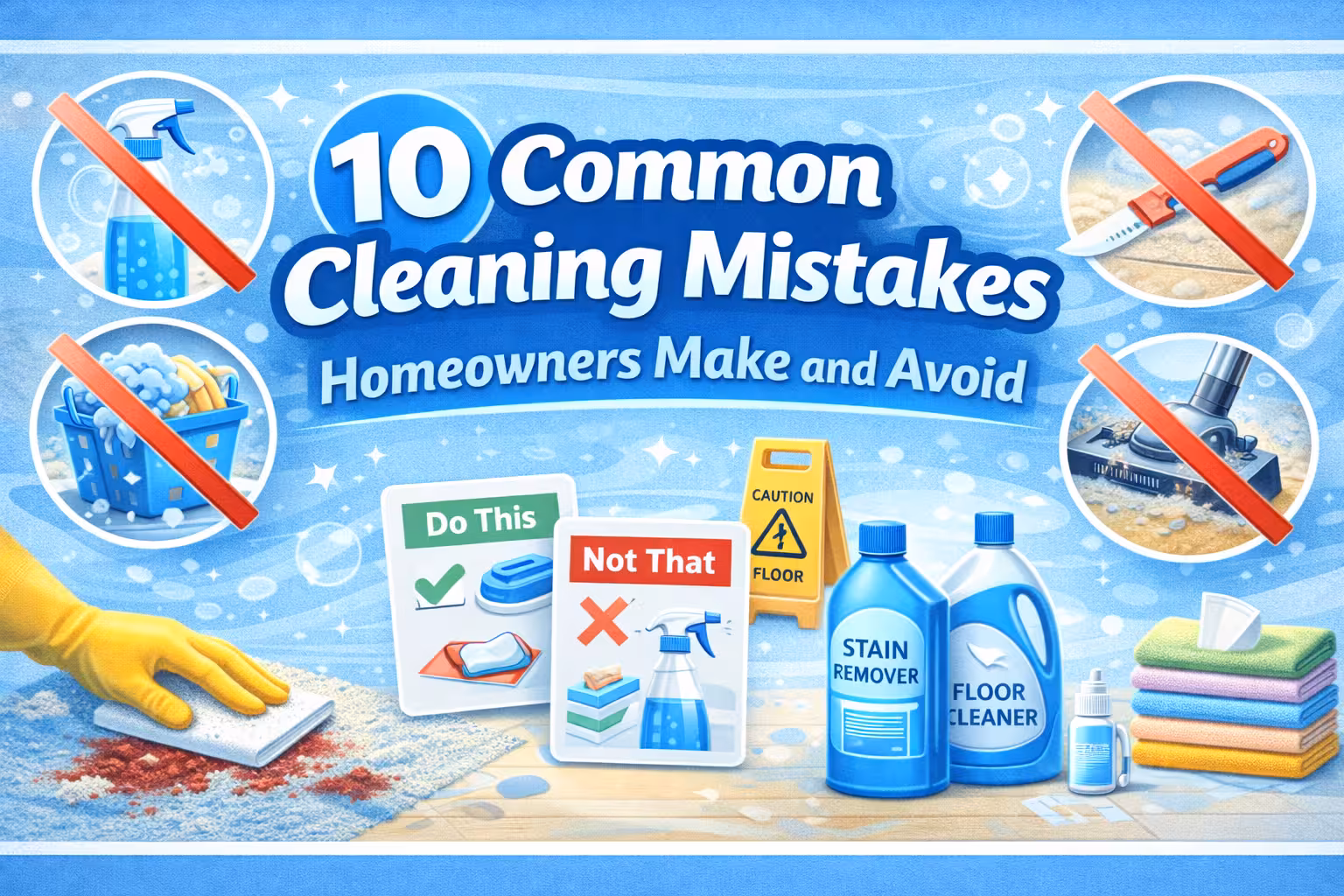 Common Cleaning Mistakes