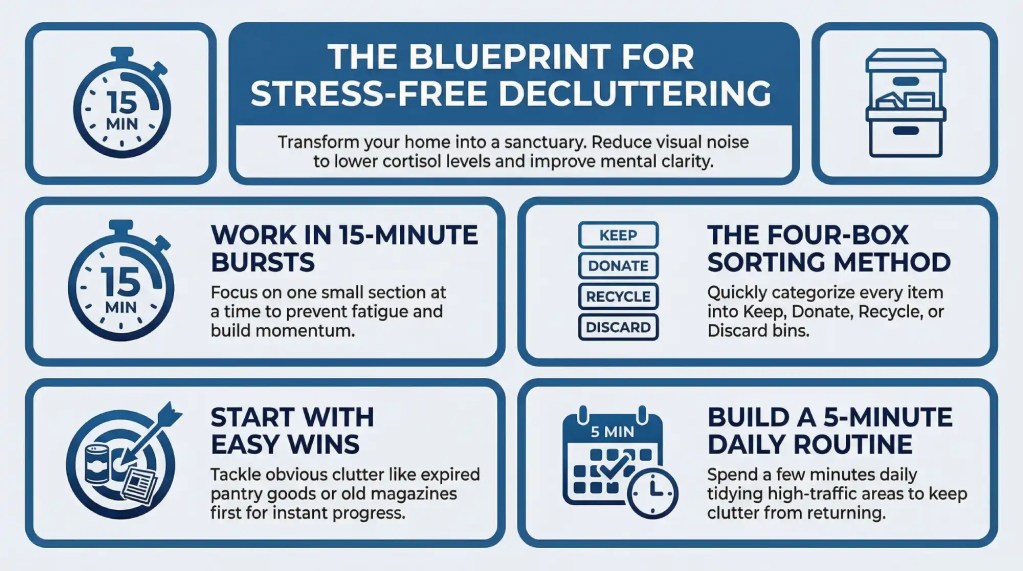 Step-by-Step Approach to Stress-Free Decluttering