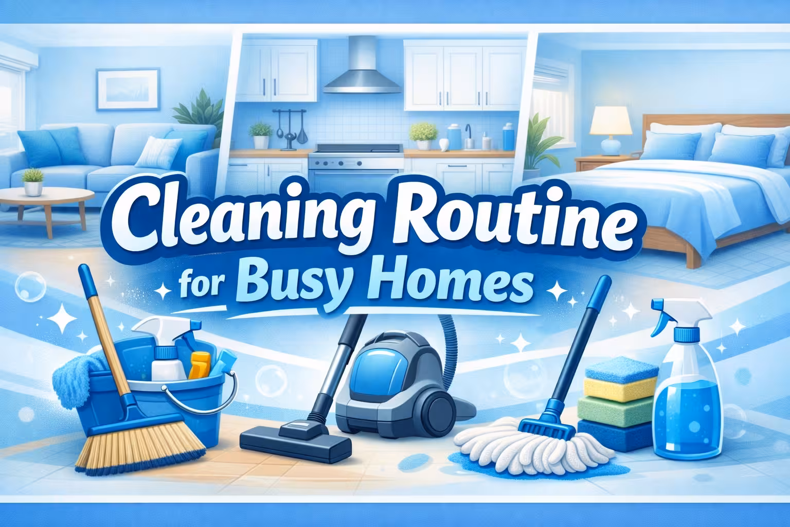 Ultimate Cleaning Routine for Busy Homes