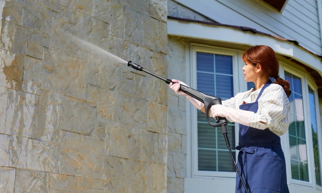 pressure washing